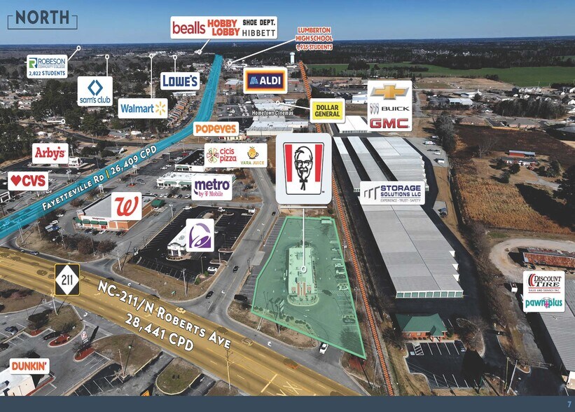 More Photos Of 2000 N Roberts Ave, Lumberton Fast Food For Sale