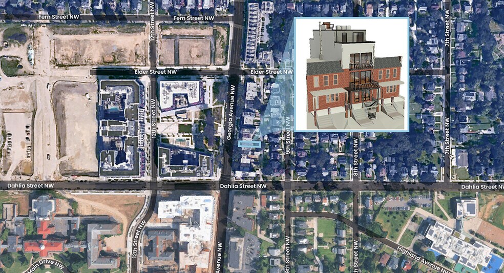 Primary Photo Of 7115 Georgia Ave NW, Washington Land For Sale