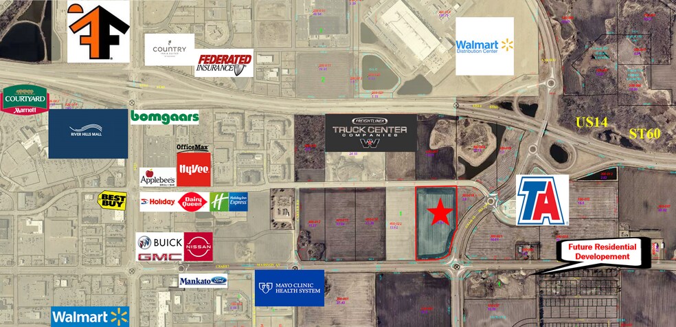 Primary Photo Of Tbd Adams St, Mankato Land For Sale