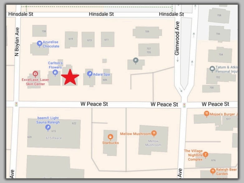 More Photos Of 610 W Peace St, Raleigh Freestanding For Sale