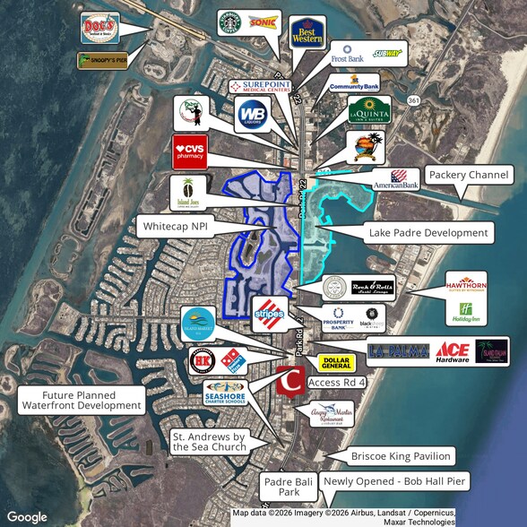 More Photos Of 15521 S Padre Island Dr, Corpus Christi Land For Sale