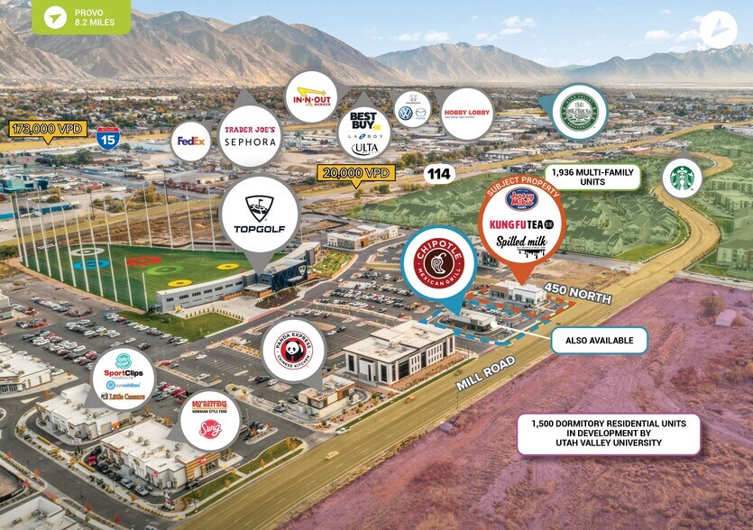 More Photos Of 665 450 N, Vineyard Storefront For Lease