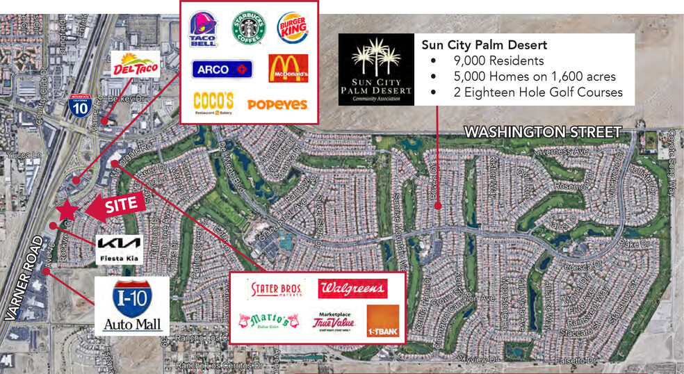 Primary Photo Of Varner Rd & Newcastle Dr, Indio Land For Lease