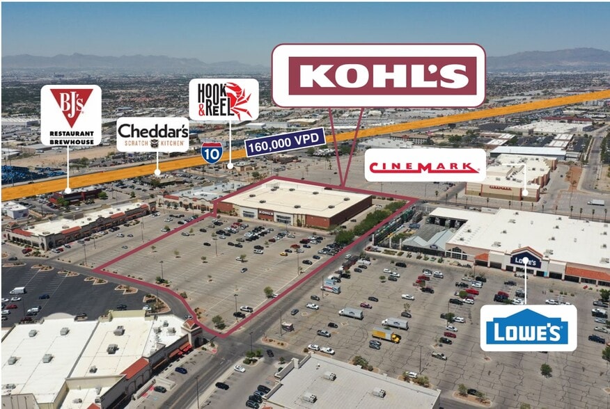 More Photos Of 1319 George Dieter Dr, El Paso General Retail For Sale