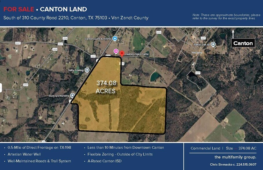 Primary Photo Of 3549 TX-198, Canton Land For Sale