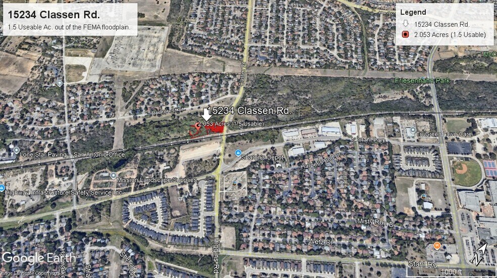 More Photos Of 15234 Classen rd, San Antonio Land For Sale