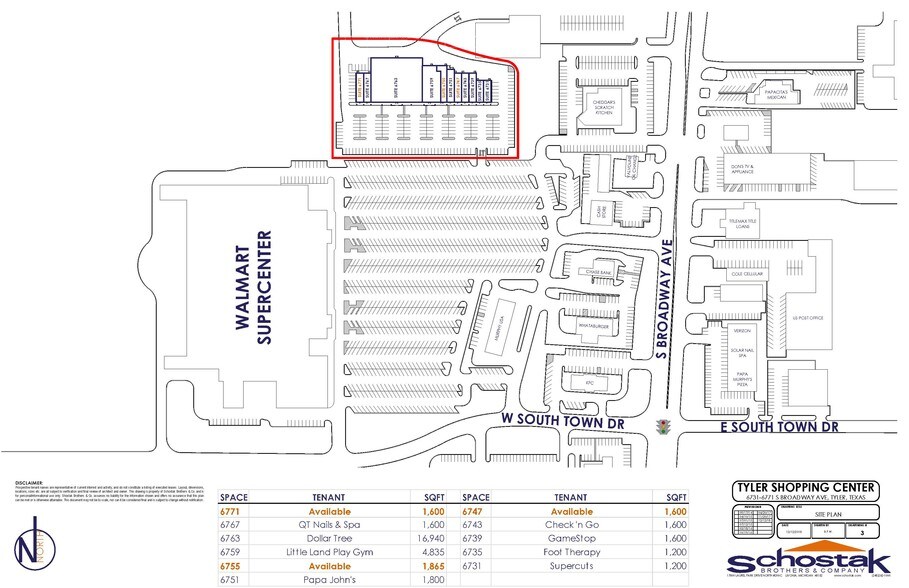 More Photos Of 6801 S Broadway Ave, Tyler Unknown For Lease