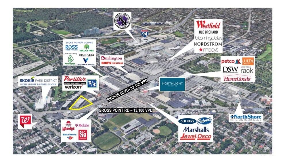 More Photos Of 9300-9320 Skokie Blvd, Skokie Unknown For Lease