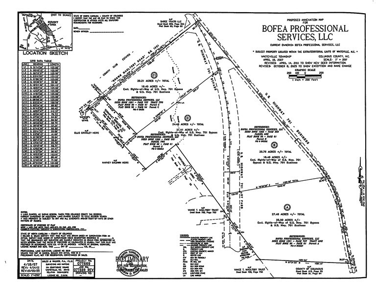 More Photos Of 1601 James B White Hwy N, Whiteville Land For Sale