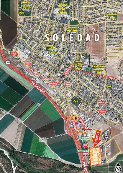 More Photos Of Nestles Rd & Las Coches Dr @ Las Coches Dr., Soledad Unknown For Lease
