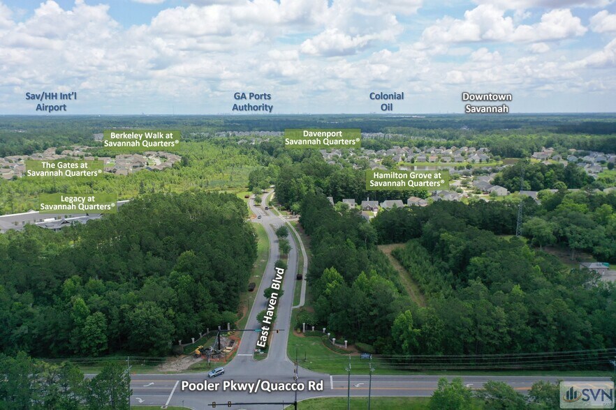 More Photos Of Quacco Rd & Easthaven Blvd, Pooler Land For Sale