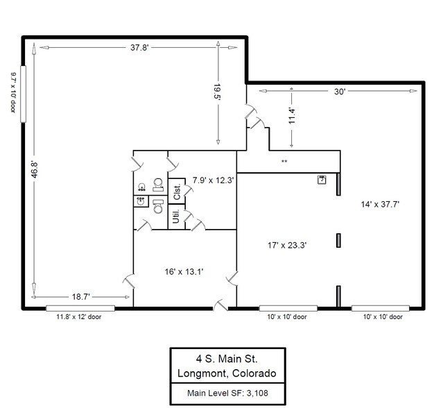 More Photos Of 4 S Main St, Longmont Auto Repair For Sale