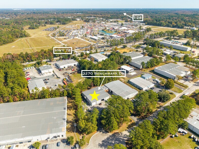 More Photos Of 3270 Benchmark Dr, Ladson Manufacturing For Lease
