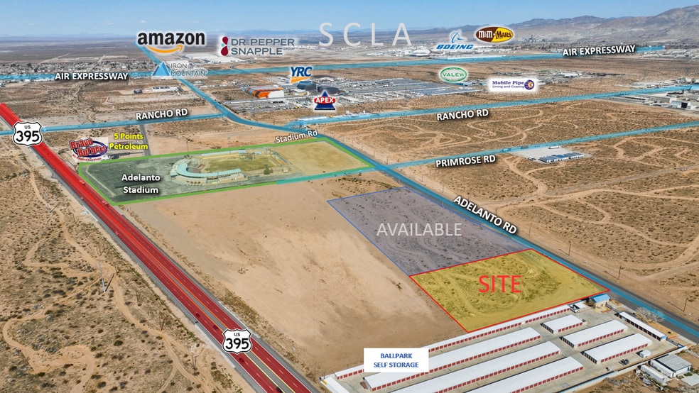 Primary Photo Of Adelanto Rd 1.73 acres, Adelanto Land For Sale