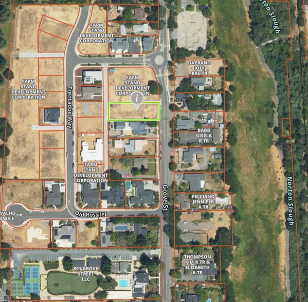 Primary Photo Of 1011 Grove St, Healdsburg Land For Sale