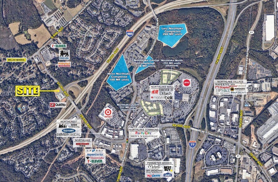 Primary Photo Of 8345 W.T.Harris Blvd, Charlotte Land For Sale