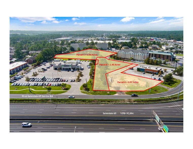 Primary Photo Of 836 W I65 Service Rd S, Mobile Land For Sale