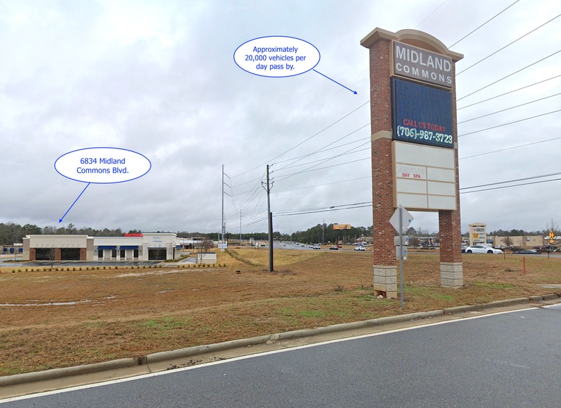 More Photos Of 6834 Midland Commons Blvd, Midland Storefront Retail Office For Lease