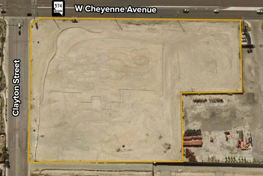 Primary Photo Of 2180 W Cheyenne Ave, North Las Vegas Land For Sale