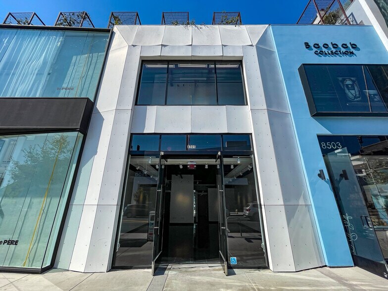 More Photos Of 8501-8511 Melrose Ave & 603-615 La Cienega Blvd, West Hollywood Storefront For Lease