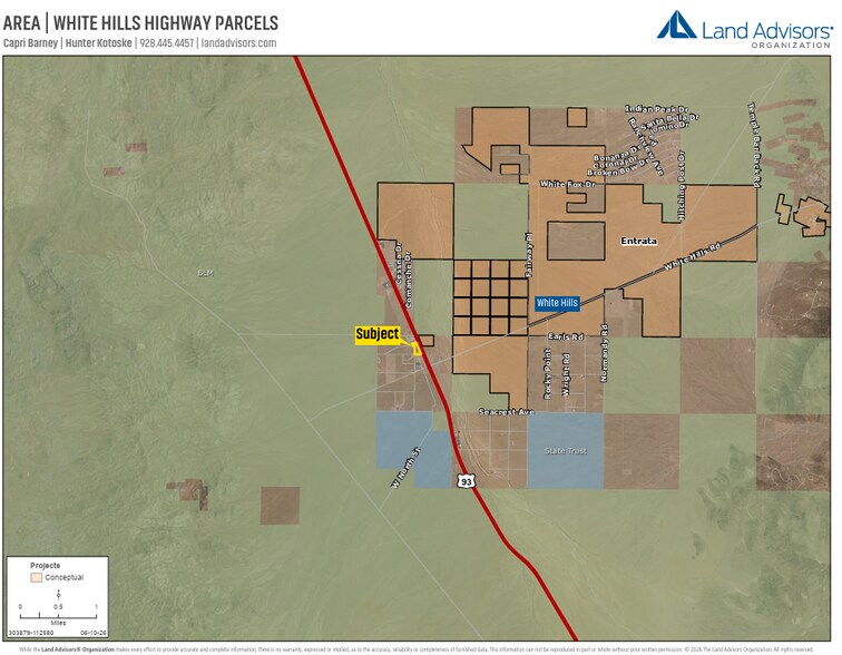 More Photos Of 19929 N US Highway 93, White Hills Land For Sale