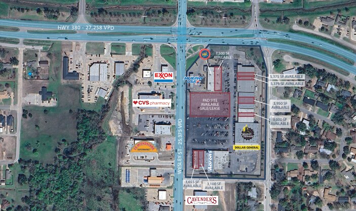 More Photos Of 5107-5129 Wesley St, Greenville Unknown For Lease