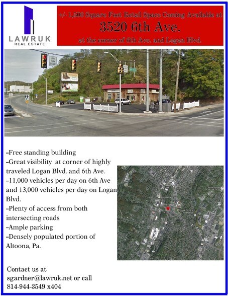 More Photos Of 3520 6th Ave, Altoona Restaurant For Lease