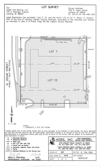 More Photos Of 728 N Cedar St, Lansing Land For Sale