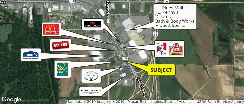 Primary Photo Of Auto Dr, Pine Bluff Land For Sale