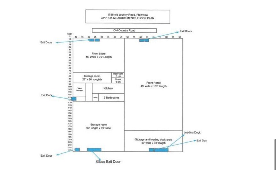 More Photos Of 1538 Old Country Rd, Plainview Showroom For Lease