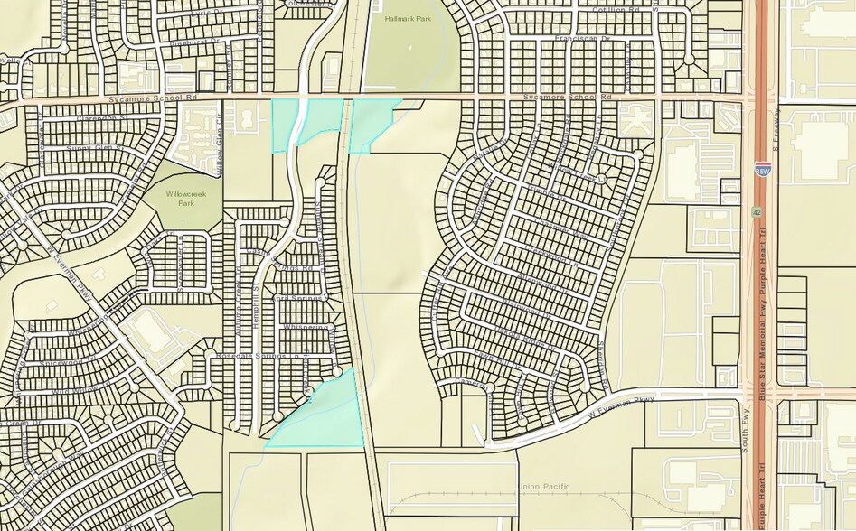 More Photos Of 1101 Sycamore School Rd, Fort Worth Land For Sale