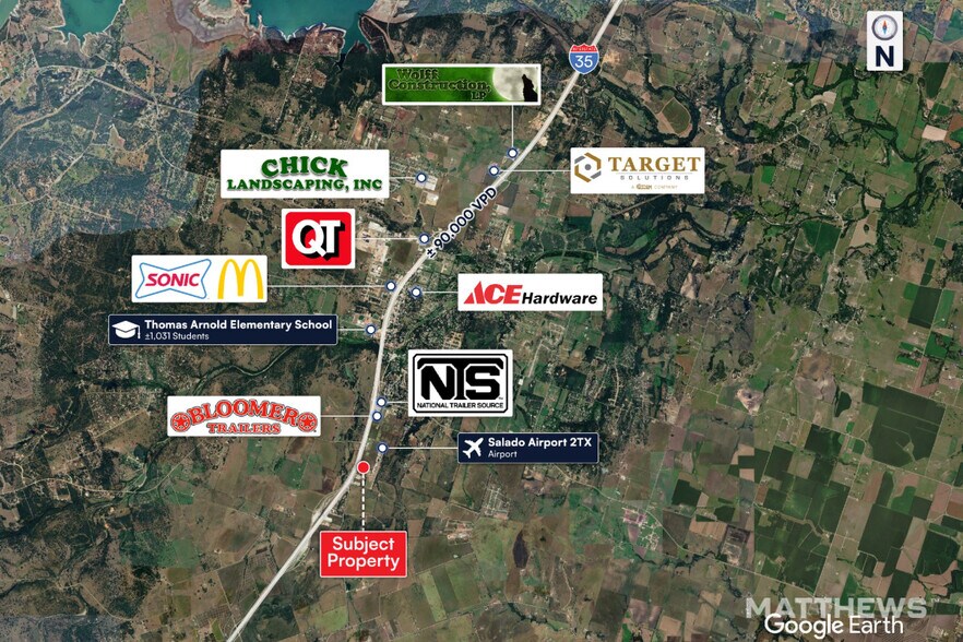 More Photos Of 15741 S Ih 35, Salado Self Storage For Sale