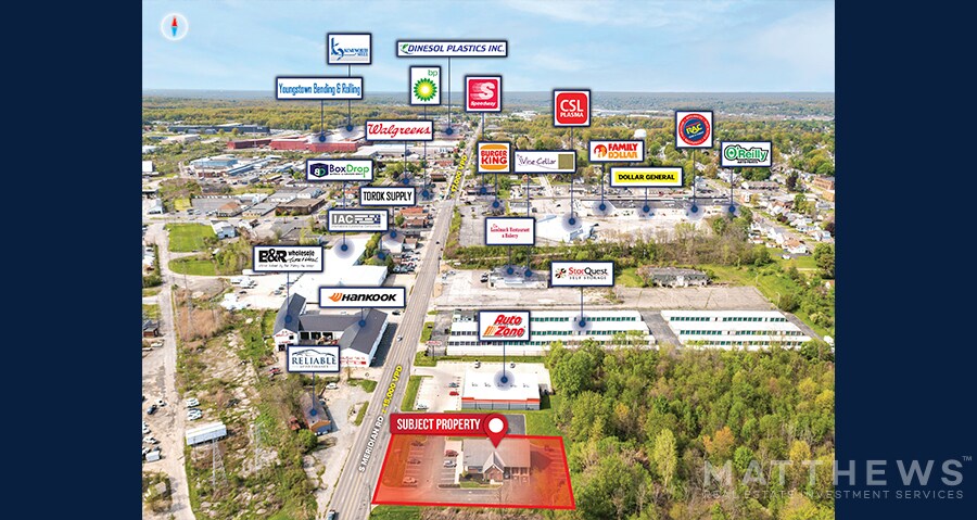 More Photos Of 151 S Meridian Rd, Youngstown Bank For Sale