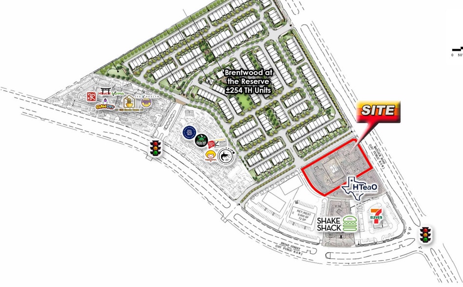 More Photos Of NWC of Matlock Rd & Broad St, Mansfield Storefront For Lease