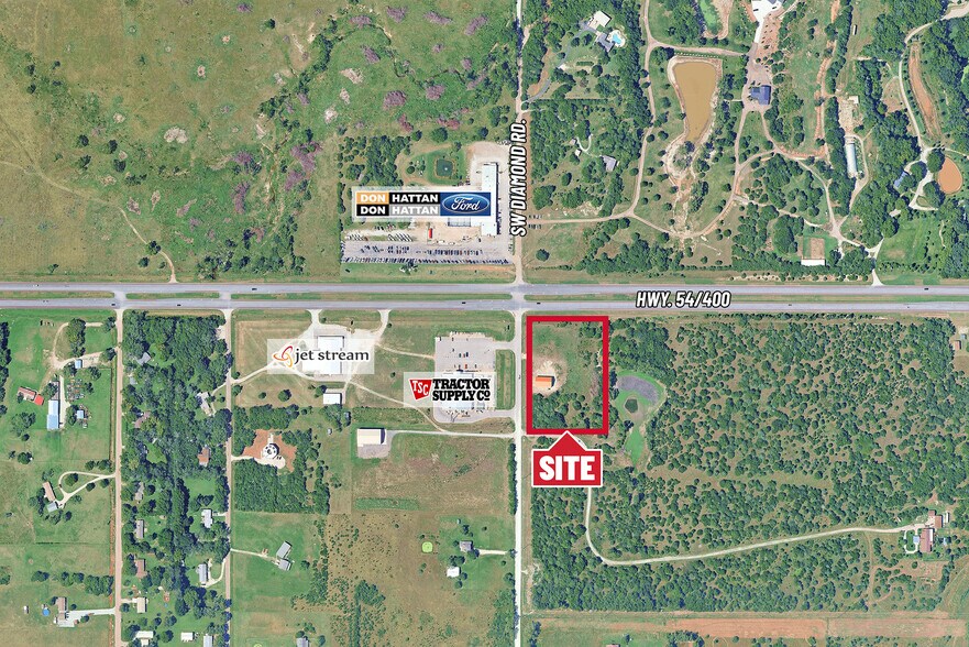 More Photos Of 10042 SW Diamond Rd, Augusta Warehouse For Sale