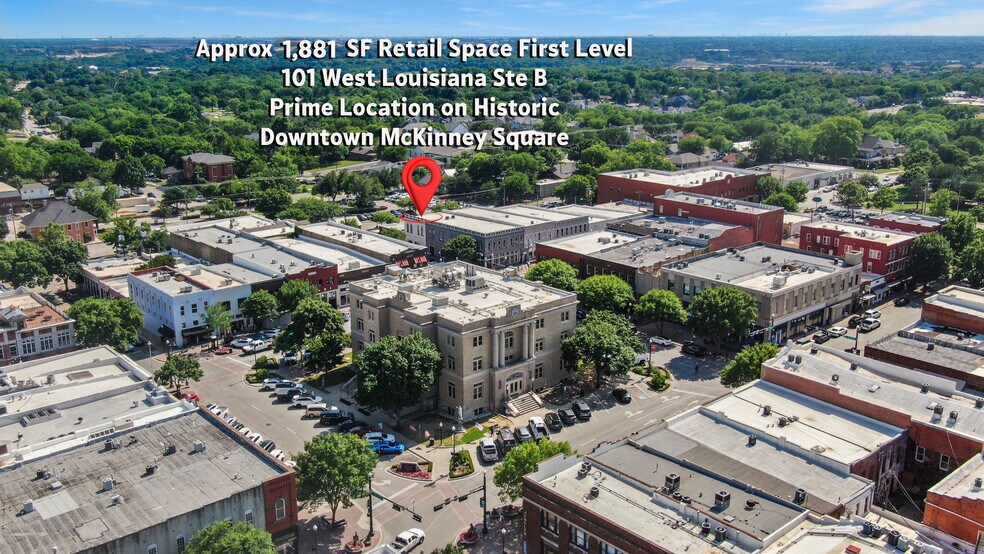 More Photos Of 101 W Louisiana St, McKinney Storefront Retail Office For Lease