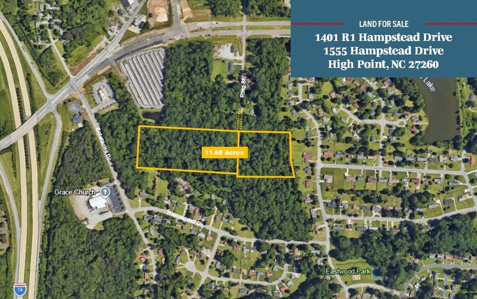 Primary Photo Of 1401 Hampstead Dr, High Point Land For Sale