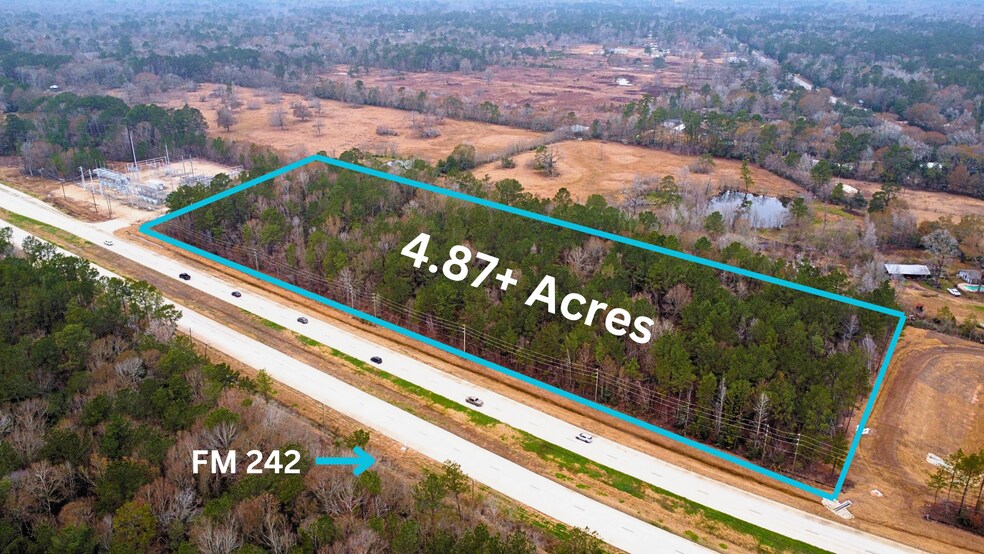 More Photos Of 0 Highway 242, Conroe Land For Sale