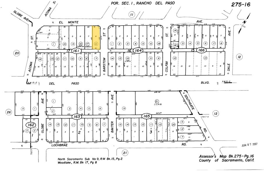 More Photos Of 2075 Barstow St, Sacramento Land For Sale