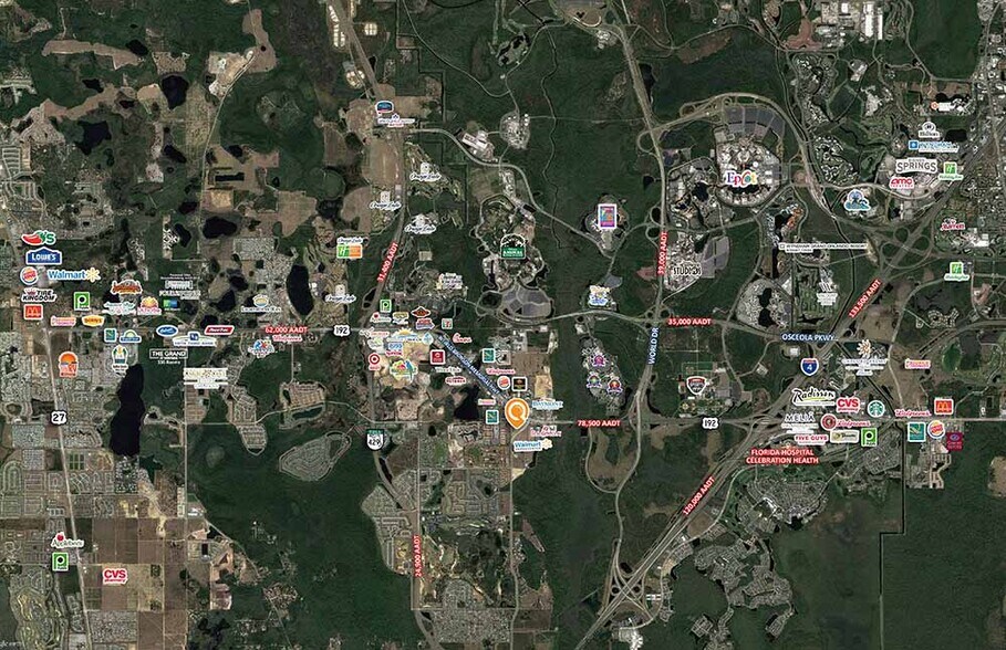 Primary Photo Of US Highway 192 @ Old Lake Wilson Rd, Kissimmee Land For Lease