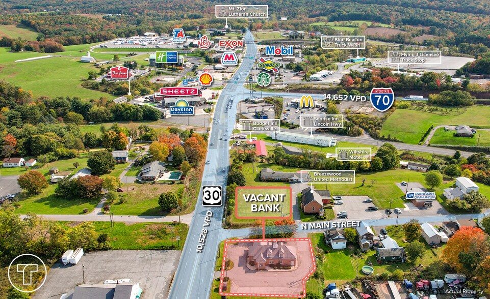 More Photos Of 16296 Lincoln Hwy, Breezewood Bank For Sale