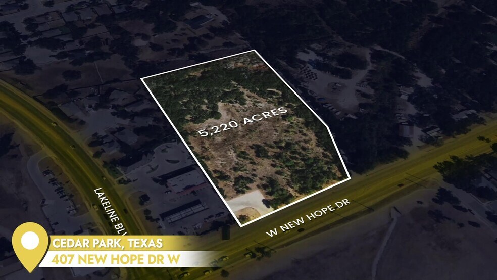 More Photos Of 1403 W New Hope Dr, Cedar Park Land For Sale