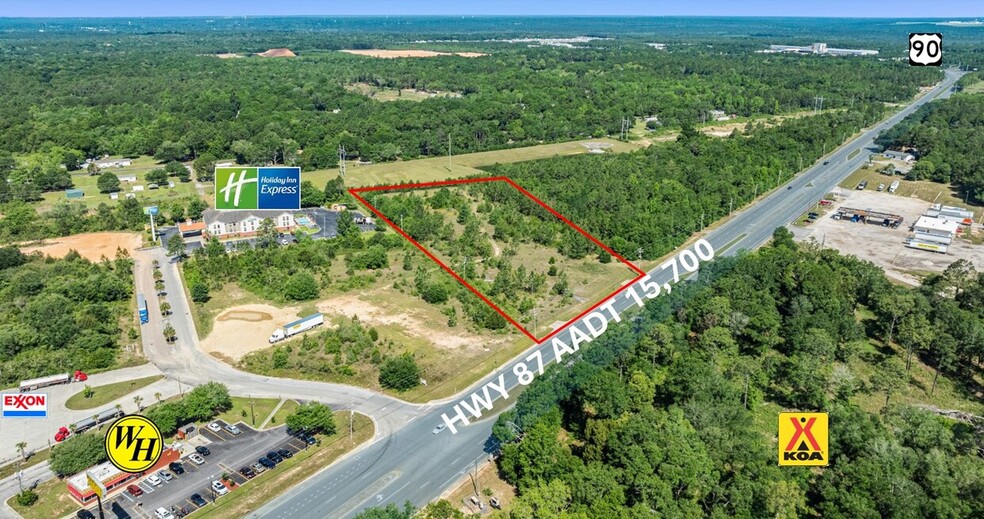 Primary Photo Of 5229 S Hwy 87, Milton Land For Sale