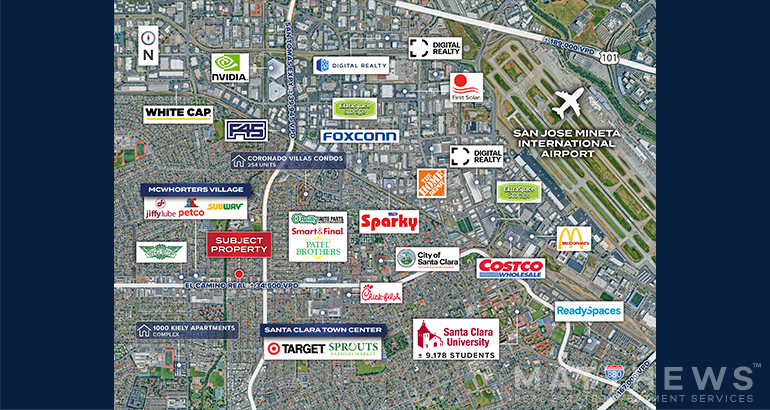 More Photos Of 2517 El Camino Real, Santa Clara General Retail For Sale