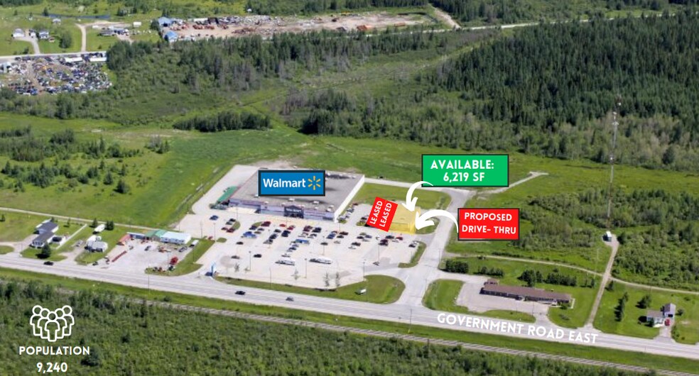 Primary Photo Of 350 Government Rd E, Kapuskasing General Retail For Sale