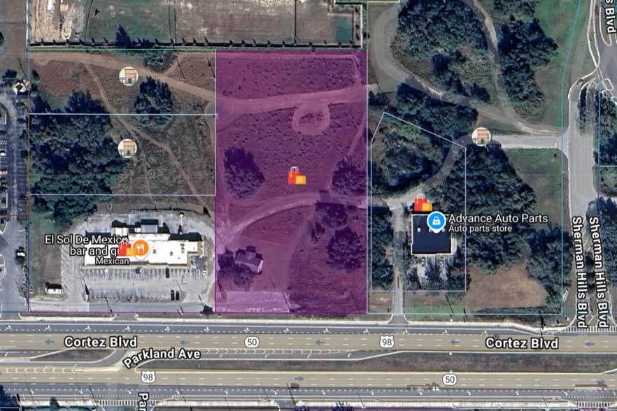 Primary Photo Of 31095 Cortez Blvd, Brooksville Land For Sale