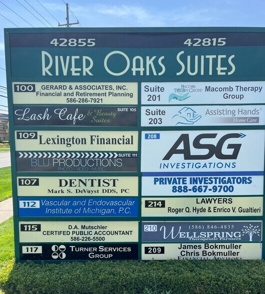 More Photos Of 42855 Garfield Rd, Clinton Township Medical For Lease