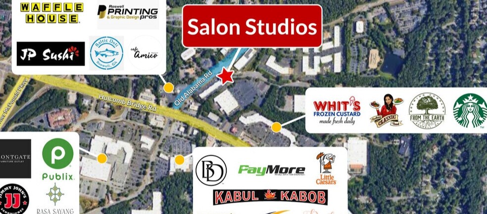 More Photos Of 1575 Old Alabama Rd, Roswell Storefront For Lease