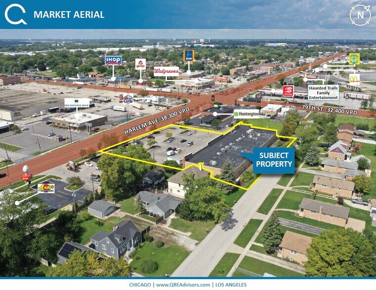 More Photos Of 7901-7945 S Harlem Ave, Burbank General Retail For Sale