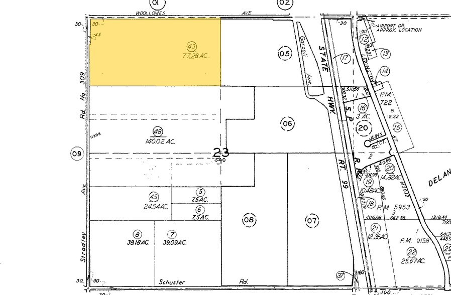 More Photos Of Woollomes Ave, Delano Land For Lease